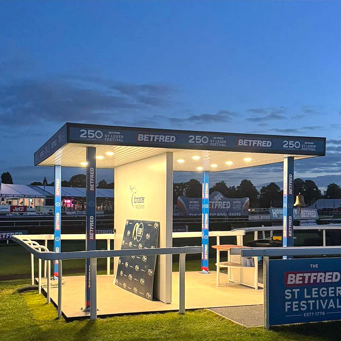 Doncaster Racecourse main stand