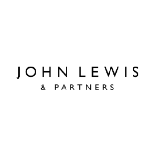 Text logo reading JOHN LEWIS & PARTNERS in simple black font on white background.