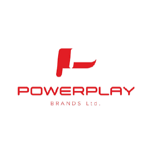 Red stylized P logo above the text PowerPlay Brands Ltd. on a white background.